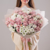 Букет из 15 кустовых хризантем