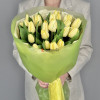 Лимонный букет из тюльпанов, 21шт